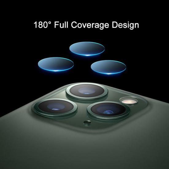 Flash Phone Care Tempered Glass Dust-Proof Back Camera Lens Protective Film for iPhone 11 Pro Max