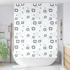 VidaXL Store enrouleur de douche avec cassette largeur du tissu 156 cm, store de douche, store enrouleur de rideau de 4014952