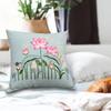 Embroidery Pillow Covers Kit Crafts Cushion Cover Living Room Decoration Sewing Craft Birthday Gift