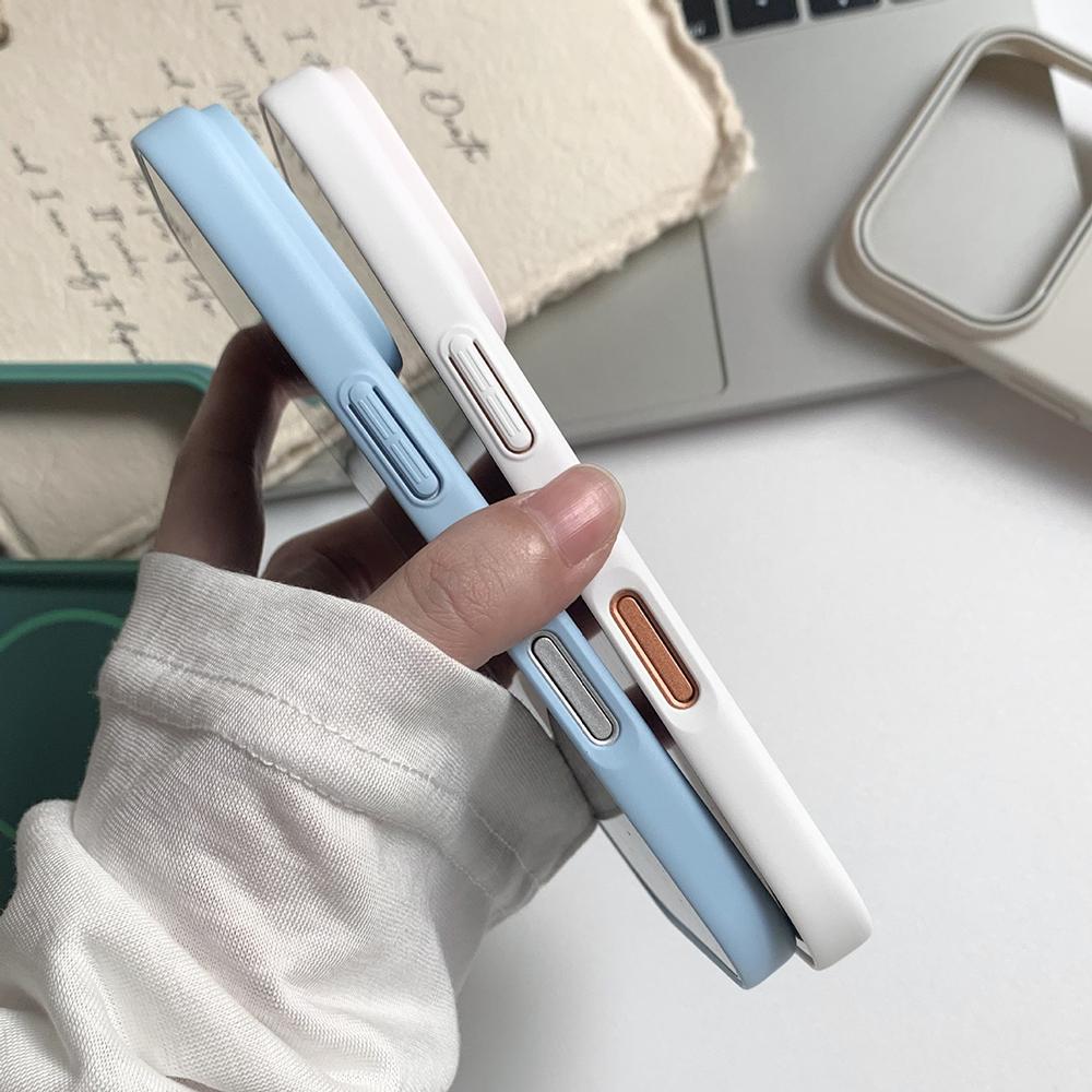 Luxury Magsafe Matte Magnetic Phone Case For iPhone 17 13 15 14 12 16 Pro Max Plus 17Pro 17 Air Wireless Charging Bumper Cover