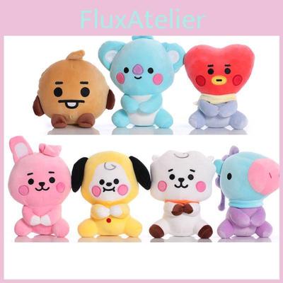 Bt21 Toy Plush Stuffed Doll Tata Mang Chimmy Rj Koya Cooky Shooky Van Bts Kpop