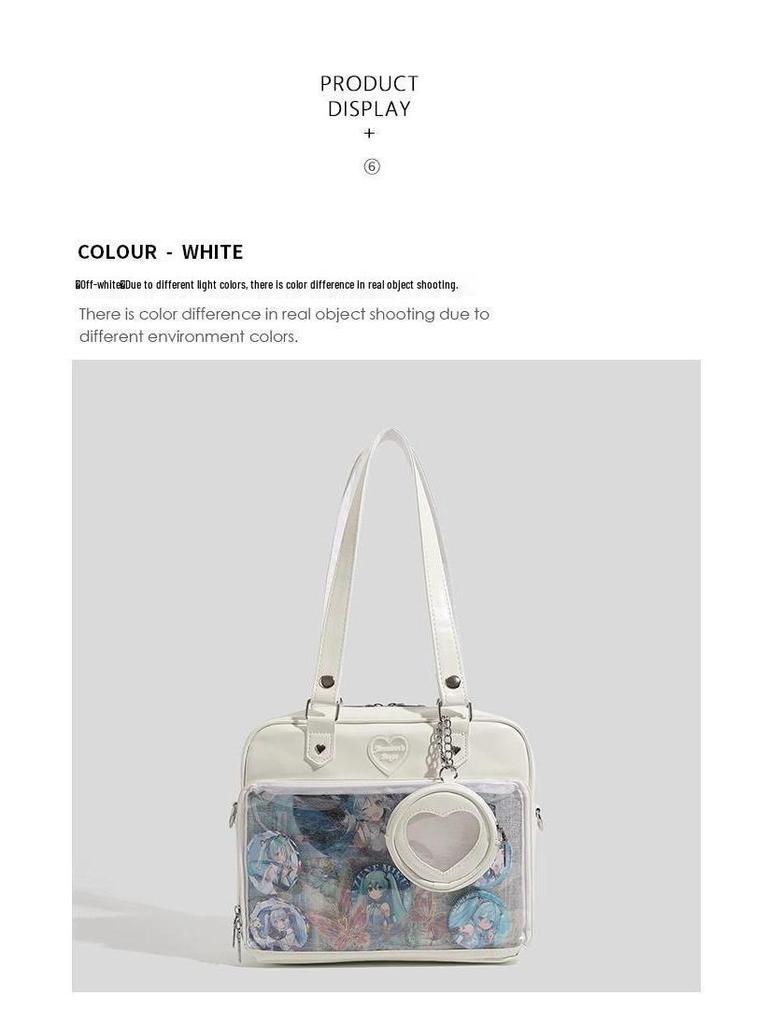 Japanese Ita Bag: Small Anime Crossbody for Students & Daily Commute