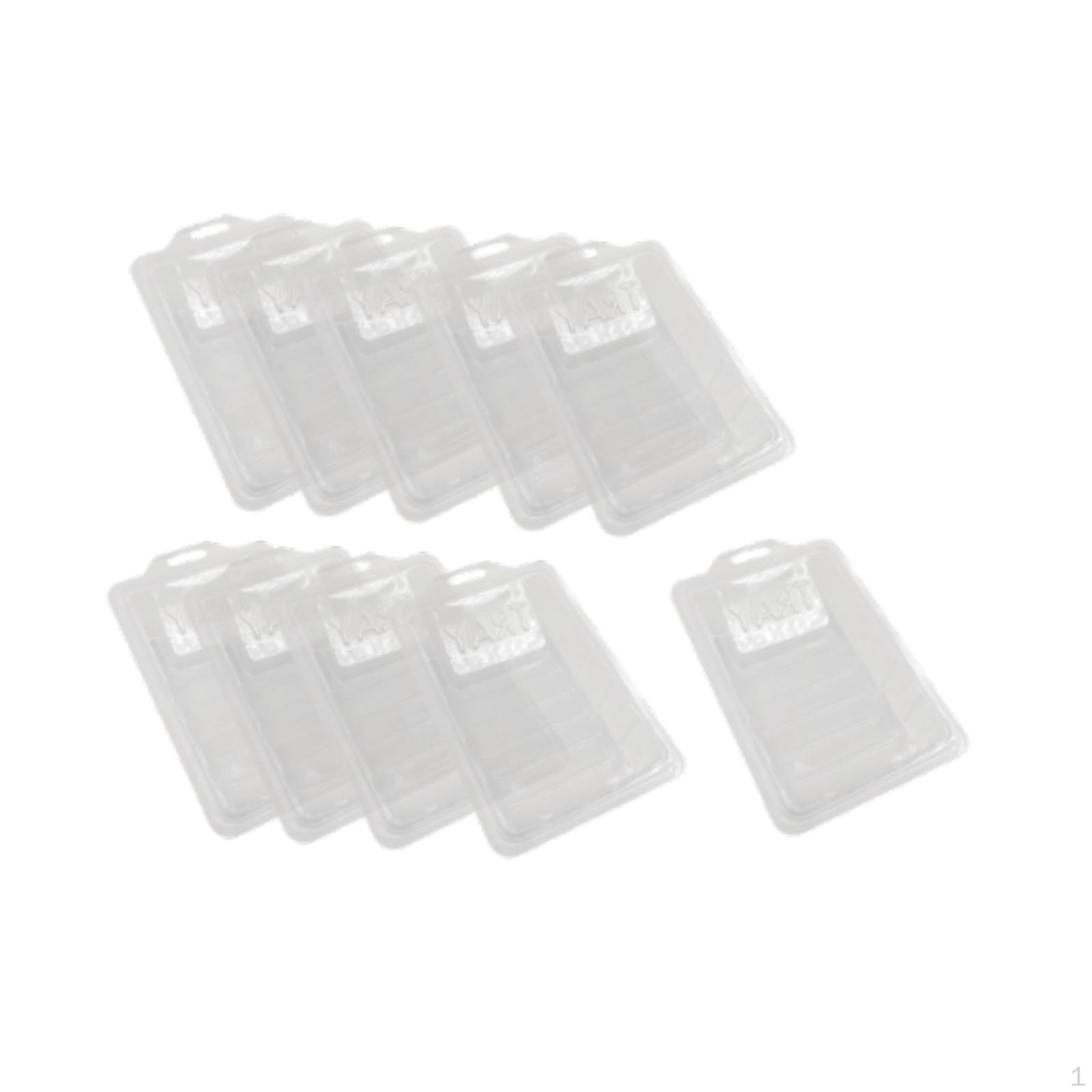 

Одноразовые поддоны для краски Рабочие Удобные строительные прозрачные контейнеры 10 Pieces