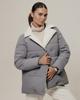 Jacket with Belt HAIZIYUAN 824 M Gray-milk