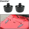 Rubber Hood Stop Support Bonnet Bumper Cushion for Jeep Wrangler JK 2007-2017,2X