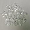 70Key Chocfox CFX Ultra Thin PBT Keycaps, Black White Transparent, Suitable for Kailh Choc V1 Mechanical Keyboard