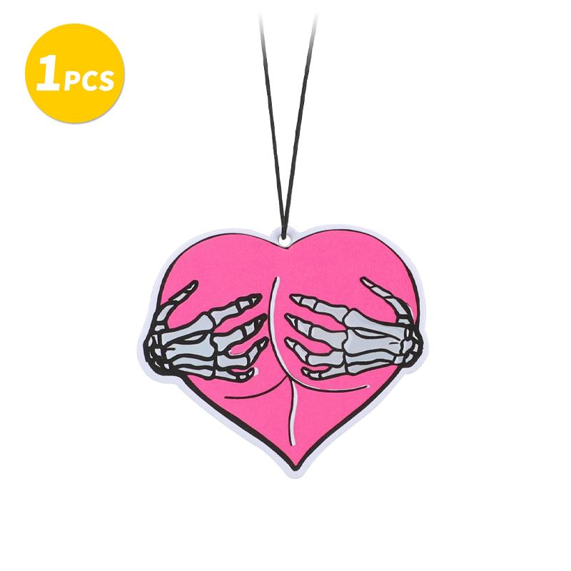 Car Air Fresheners - Pink Ghost Cute Car InteriorAccessories Hanging Scents Anime Freshener Automotive Room Decor