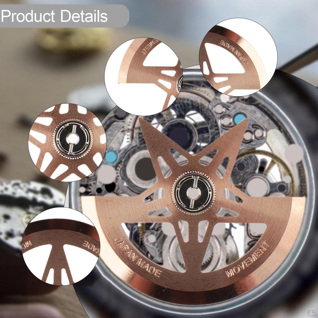 Watch Movement Rotor 1.1" Diameter Repairing Part Easy to Use Premium Automatic