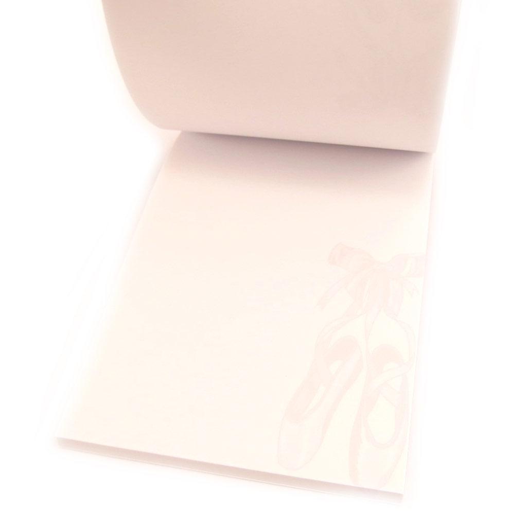 Les Trésors De Lily [L3983] - Bloc notes 'Ballerines' rose