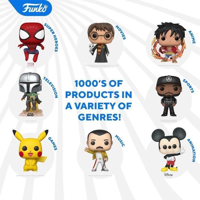 Figurine - Funko Pop! - Joker - 9 cm - DC Comics - Emballage boîte-fenêtre