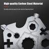 23 In 1 Snow flake Multi Tool Pentagonal Snowflake Wrench Multitool Bottle Opener Screwdriver Kit Hand DIY Tool