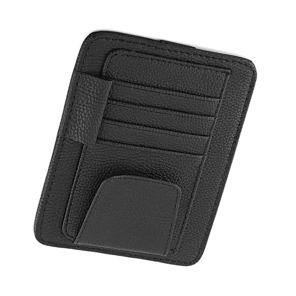 Auto Car Sun     Pouch Bag Card Storage Glasses Holder Clip Black