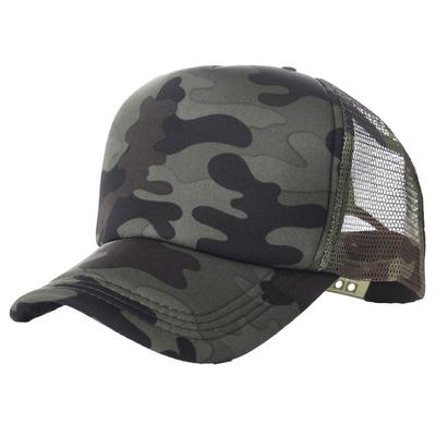 Mesh CA535 [White Fang] Hat, Camouflage, Cap, Running, Sports, Lightweight, Quick-Drying, Men's, Women's, (Camouflage)