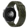 22 mm kvėpuojantis silikoninis dirželis Amazfit Bip 6 5 5 Unity/GTR 2 3 4 sportinei apyrankei Amazfit Stratos/Balance/Cheetah Pro apyrankė