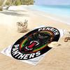 Penrith Panthers Strong Print Beach Towel, Large Soft Quick Dry Towel for Beach Camping Swimming