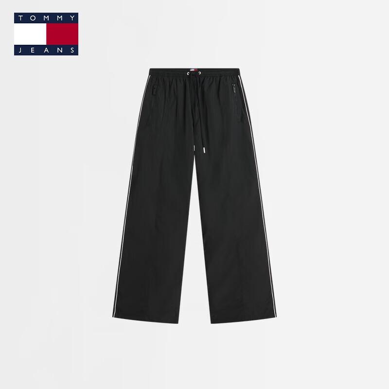 Tommy Jeans Women's Contrast Elastic Waist Loose Fit Track Pants
