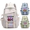 Neuer K-Pop Bedruckter Wasserdichter Rucksack für Teenager Jungen Mädchen Schultasche Kinder Schüler Frauen Große Kapazität Reisetasche Kindergeschenk Mochila