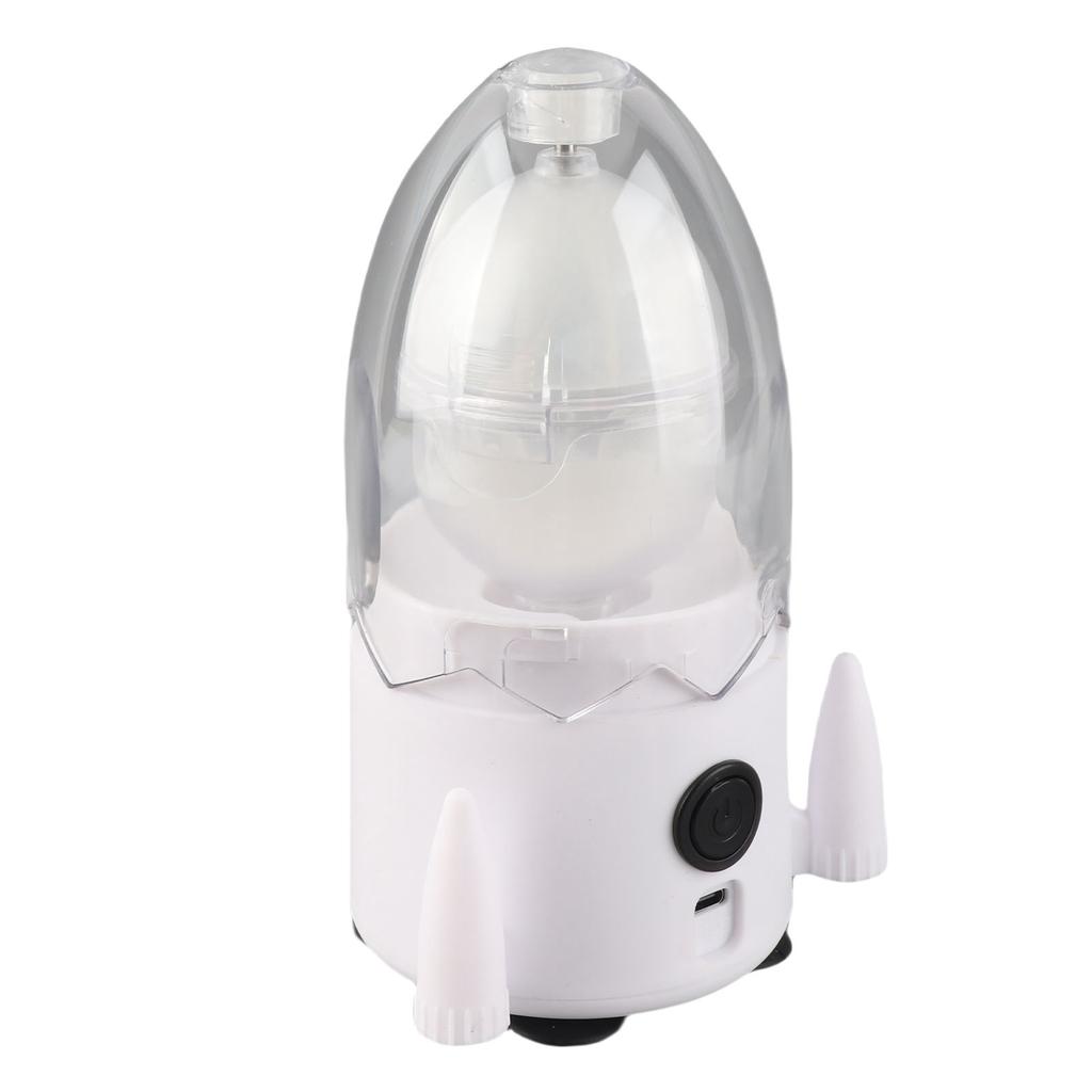 Mieszarka do jajek Akumulatorowa Silikonowe dno Materiał ABS klasy spożywczej Złote mieszarki do jajek do domu 15W 5V Biała