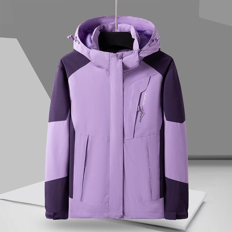 Hooded Outdoor Thin Jacket Windproof Leisure Jacket Mountaineering Clothes Spring and Autumn Coat