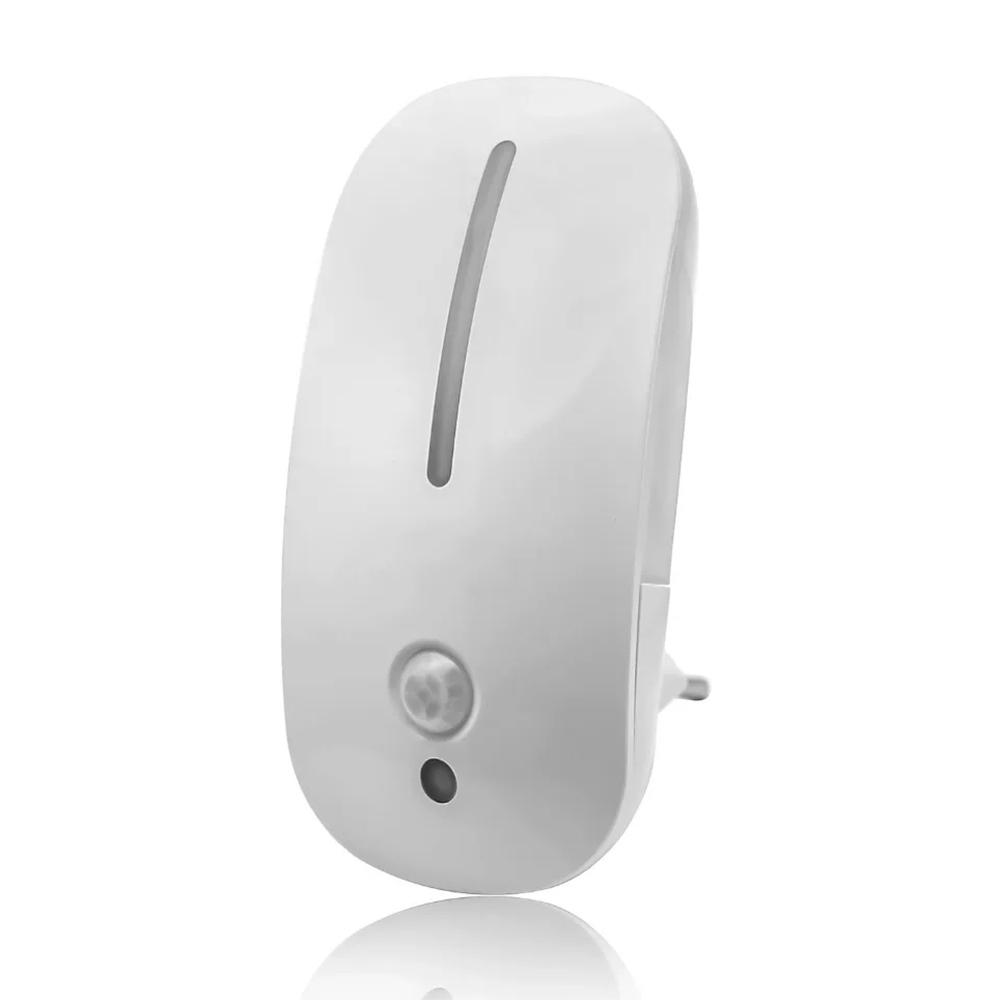 

Светодиодный ночник с европейской вилкой, индукционный настенный светильник с человеческим телом, прикроватная лампа для дома, спальни, коридора, пути 6500 К 3000 К Warm Light