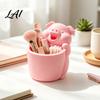Cute Pig Storage Organizer 3D Printed Shaped Pen Cartoon Piggy Pot Holder Large Capacity Pencil Holder Makeup Brush Organizer
