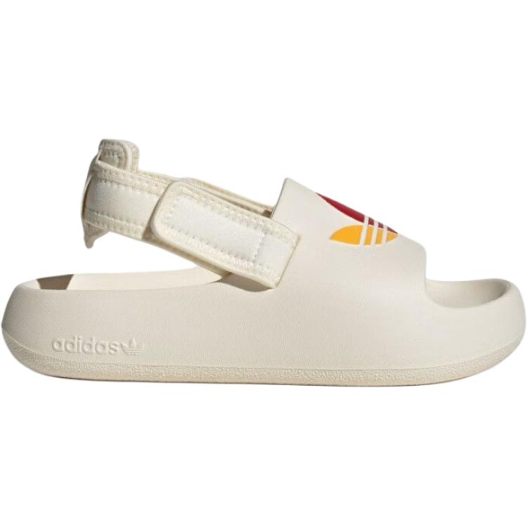 Adidas adiFOM Adilette Slide J Cream Active Purple Scarlet Kids Sneakers Cream-White Better-Scarlet JP5521