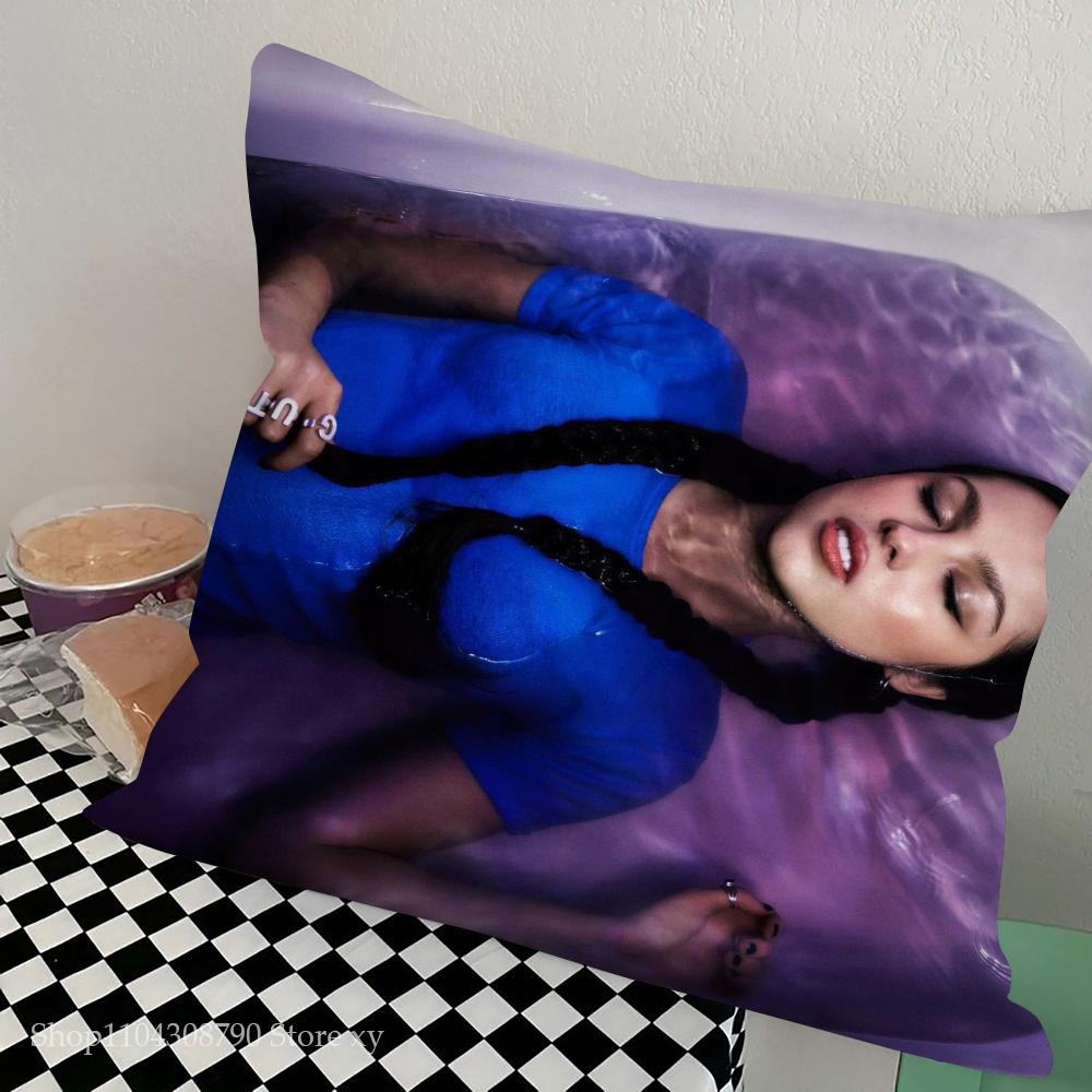 O-Olivia Singer R-Rodrigo Pillow Case Square Pillow Bedroom Sofa Leisure Comfort Cushion Car Living Room Home Decoration