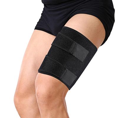 Oberschenkelbandage zur Unterstützung bei Schmerzen in der Kniesehne, im Quadrizeps und in der Leiste, verstellbare Kompressionsmanschette