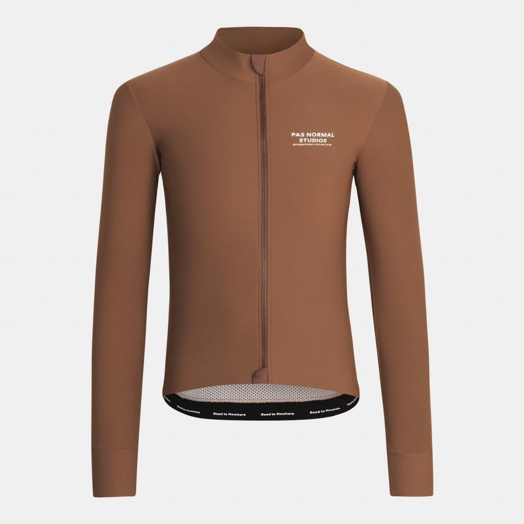 Winter Fleece Long Sleeve Top Cycling Suit Outdoor Sports Men's Mountain Bike Bike Suit