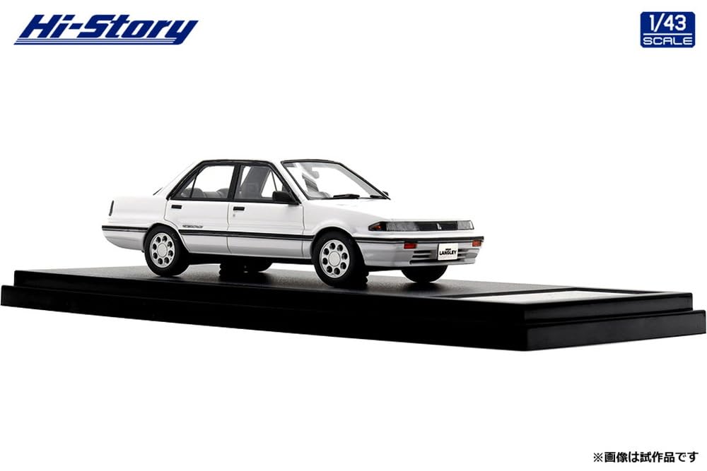 Inter Allied Hi Story Nissan LANGLEY 4 DOOR SEDAN GT TWINCAM Crystal White Finished Product 1/43 (1988)
