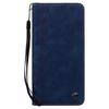For iPhone 17 Pro Case Lines Pattern Wallet Leather Phone Cover with Strap