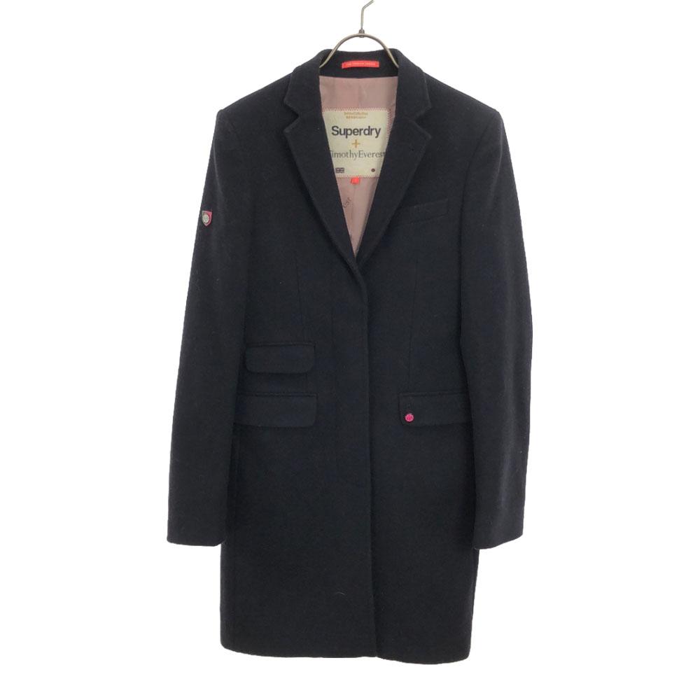 

SUPERDRY Timothy Everest collaboration wool blend Chester coat Women Used