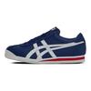 ONITSUKA TIGER Scarpe da Skateboard Corsair in Pelle di Mucca Resistenti all'Abrasione Basse Unisex Blu Scuro D713L-4902