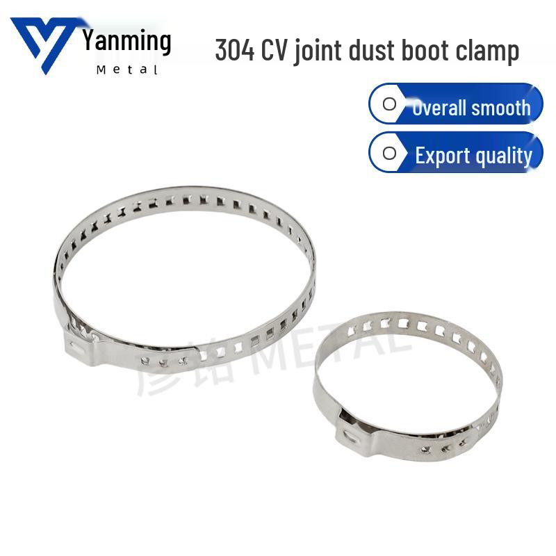 

Регулируемый ленточный хомут из нержавеющей стали 304, пыльник, ремкомплект для рулевой рейки с усилителем и ШРУСа 20-50 Clamp