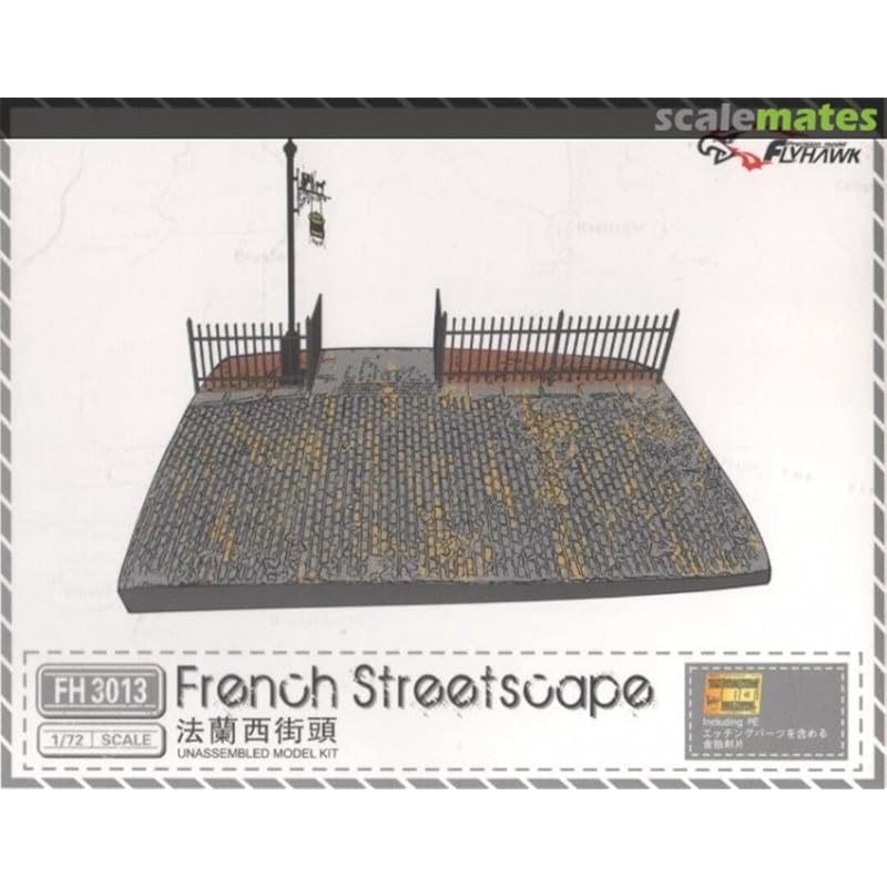 

fly hawk model 1/72 french streets parts for plastic models FLYFH3013