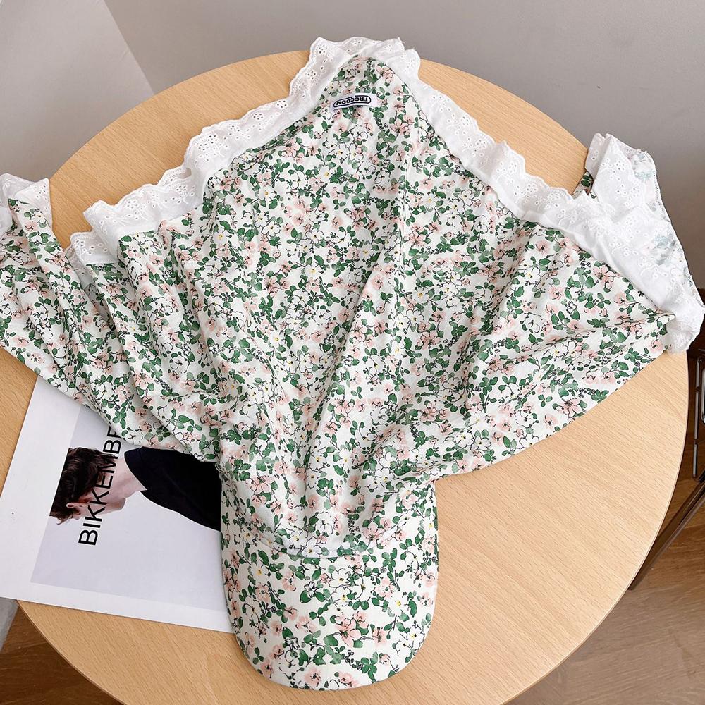 Französischer Retro-Kopftuchhut Süßer Loli-Schirmmützenhut Vielseitiger Sonnenhut für Damen Frühling und Sommer