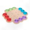 Klassiek Houten Strategisch Spel Ringen voor Kinderen en Volwassenen, Perfect voor Vakantiecadeaus