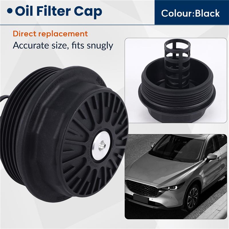 Oil Filter Cap For FORD S-MAX & GALAXY 2.3 07/15, MONDEO MK3 MK4 1.8 2.0 2.3 1S7G-6A832-BB 1S7G6A832BB-A87Q
