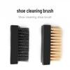 Coconut & Horsehair Sneaker Brush - Soft & Hard Bristles for Gentle, Effective Shoe Cleaning