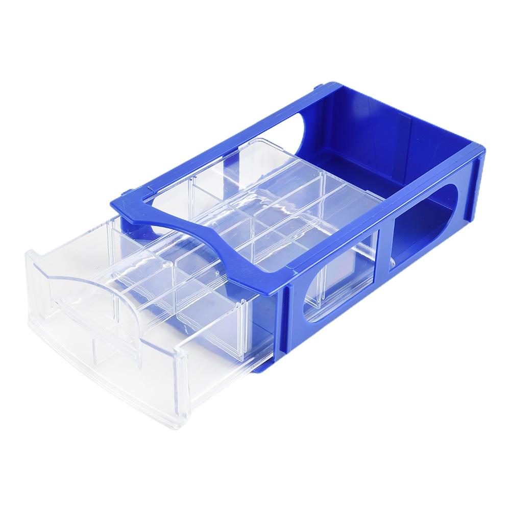 160*95*40mm Storage Box 80 Degree Celsius PE Stackable Thicken