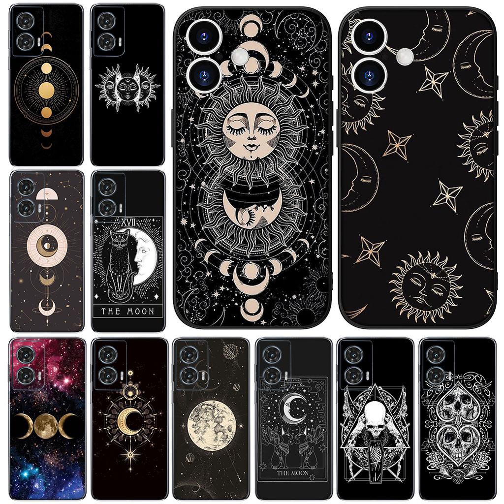 Witches Moon Tarot Mystery Totem Divine Witch for OPPO A40 A80 A60 A38 A79 A15 A16 A17 A18 A58 A78 A57 A53 A40M 4G 5G Phone Case