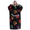 Women Winter Fleece Hoodie Robe Oversized Blanket with Sleeves 140cm Giant TV Hoodies Sweatshirts Cozy Comfortable Warm