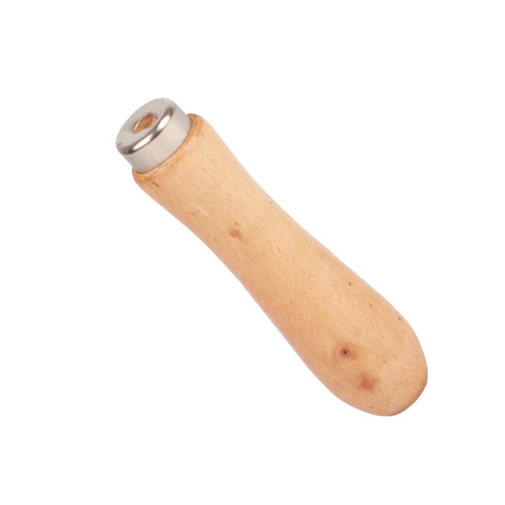 5 ks Pohodlná dřevěná rukojeť pilníku Náhradní příslušenství Příslušenství pro šperky