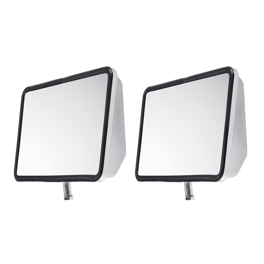 Door Mirror Black LH+RH Fit For Toyota Landcruiser 70 75 78 Series Ute Pair - 4x4 OFFROAD CLINIC