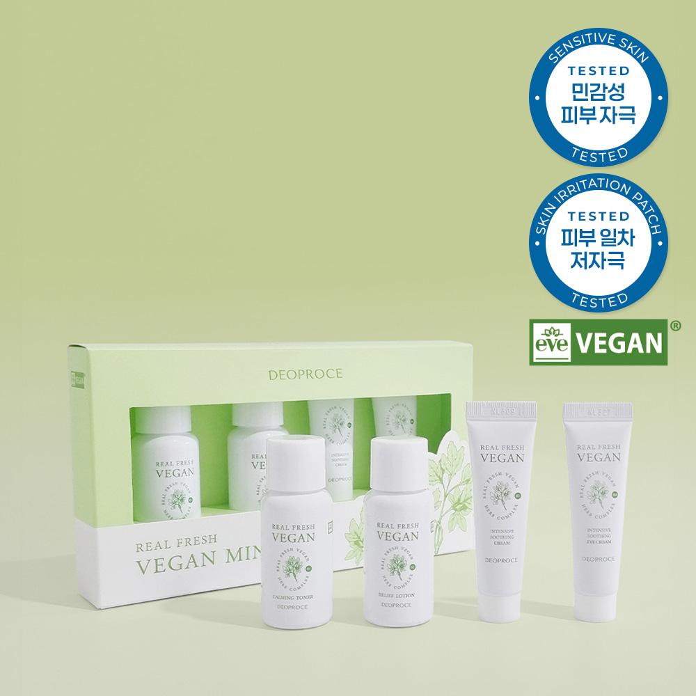 Real Fresh Vegan Mini Kit (Travel Kit of 4)