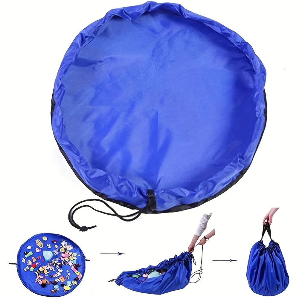 

1 шт. Портативный мешок на шнурке для игрушек, сумка для хранения для комнаты и путешествий, инструмент для хранения 50cm синий