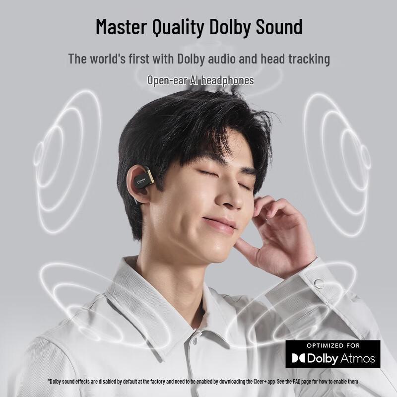 

Cleer ARC 3 Pro Open-Ear Wireless Sports Earbuds with AI Health Monitoring