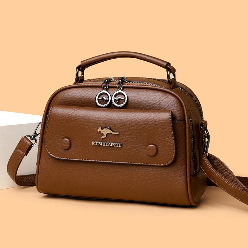 Simple 2025 new bag women's fashion trendy bag versatile shoulder crossbody portable light luxury trendy bag small square bag