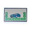 For Russia A92 LCD Display Glass +Keychain Cover A92 Remote Control LCD Glass Display with Zebra Stripes