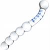 New SM Transparent Glass Bead Anal Plug, Male Prostate Massager, Clitoral Stimulation Vibrator for Women,18+Adult Sex Toys